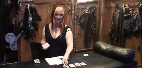  You Bet Your Dick Chastity Card Game FemDom Mistress
